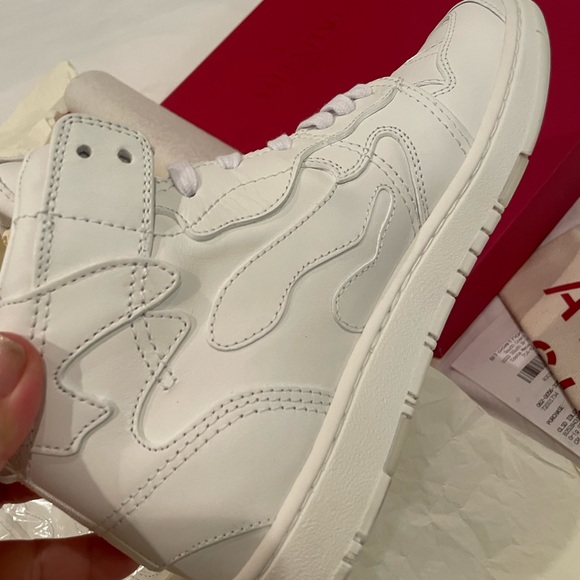 ❌SOLD❌ VALENTINO GARAVANI
White 07 Camouflage Edition Atelier Mid-Top Sneakers - Picture 12 of 16